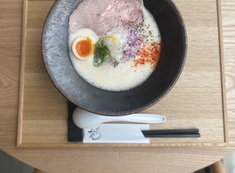 高山鶏泡白湯