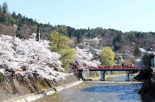 中橋と清流宮川